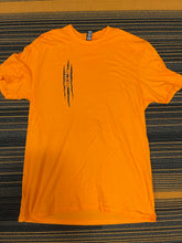 Load image into Gallery viewer, Short Sleeve Tee - Vertical Scratch - Orange
