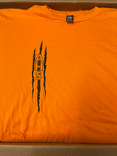 Load image into Gallery viewer, Short Sleeve Tee - Vertical Scratch - Orange