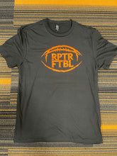 Load image into Gallery viewer, Short Sleeve Tee - RPTR FTBL - Black